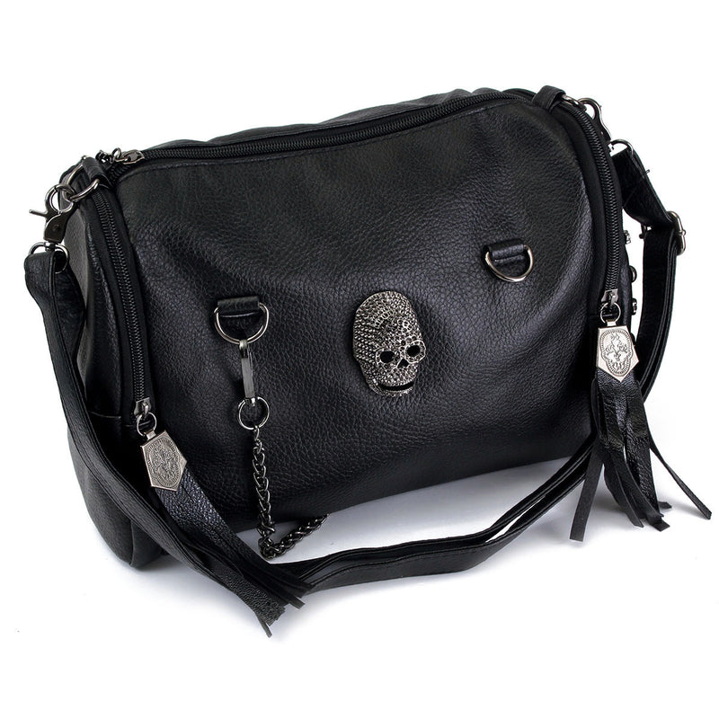 Philipp Plein Skull Luggage Bag in Black for Men | Lyst
